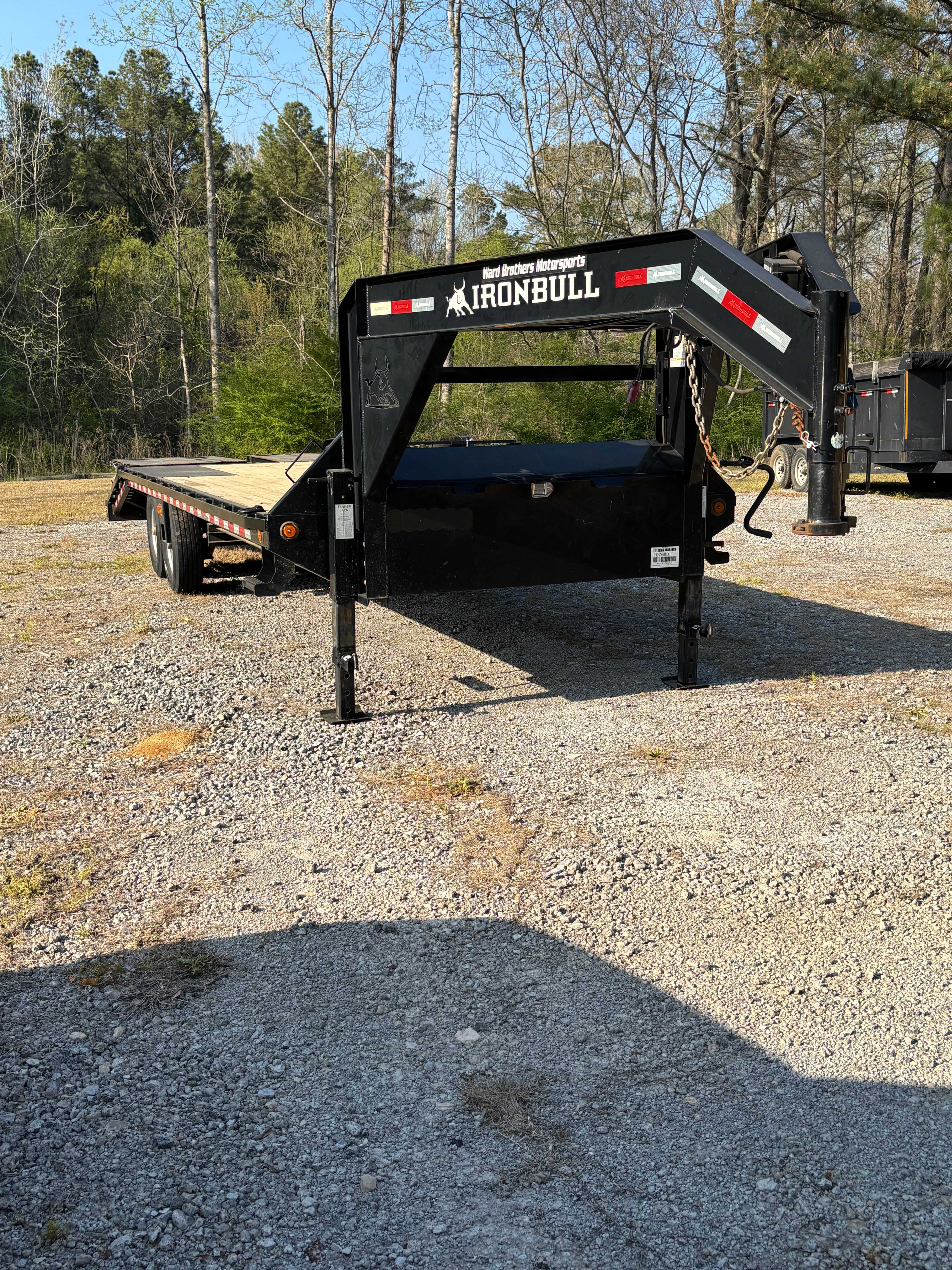 25' Ironbull Gooseneck w/ Mega Ramps - 10,000 lbs capacity trailer rental in McCalla, Alabama - Image 1